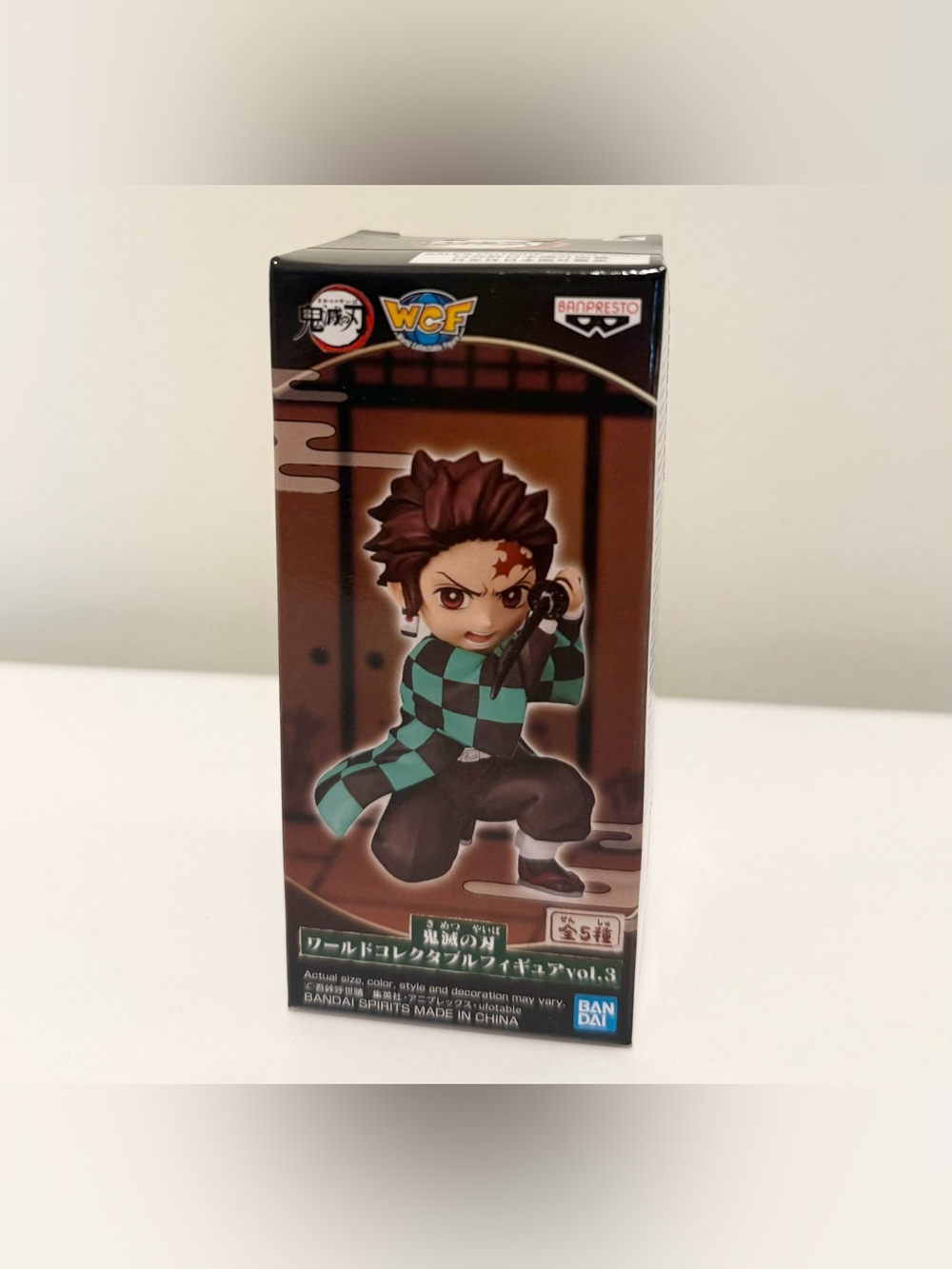 NEW anime official collectible demon slayer mini figure tanjiro